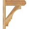 Ekena Millwork Balboa Rough Sawn Craftsman Outlooker, Western Red Cedar, 6"W x 18"D x 22"H OUT06X18X22BOA04RWR - alternate 4